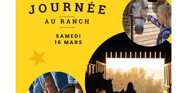 Journée des familles au ranch le 04 mai de 12h a 16h30