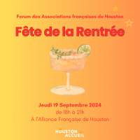Fête de la rentrée avec l Alliance francaise.