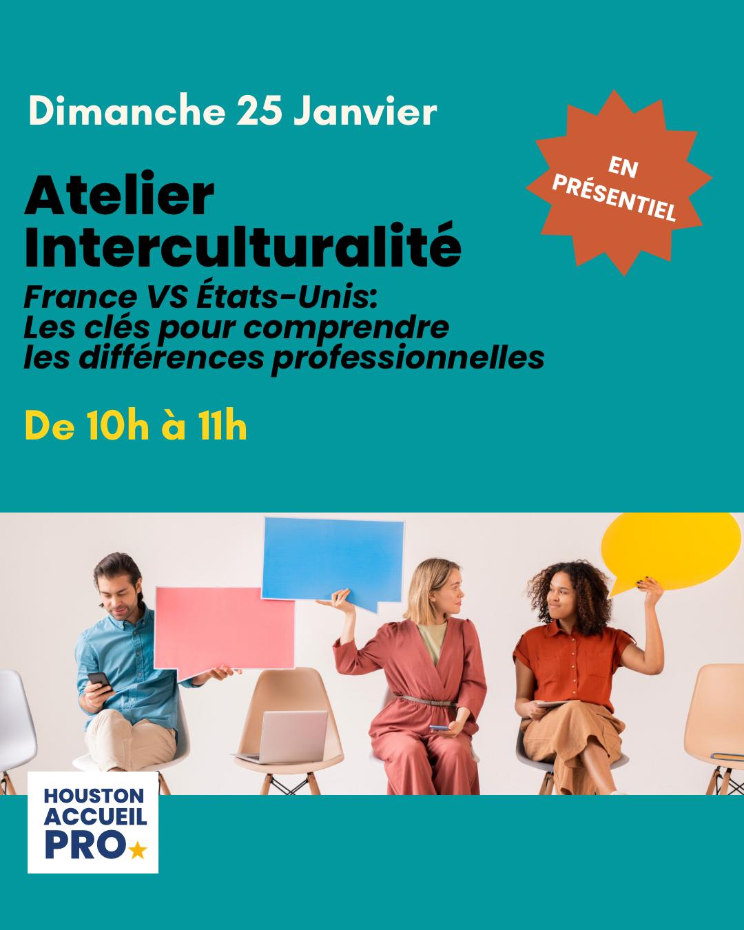 Atelier interculturalité - France vs États-Unis : les clés pour comprendre les différences professionnelles