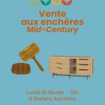 Sortie culturelle : immersion dans une vente aux enchères “Mid-Century”