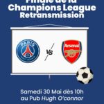 Retransmission du match PSG vs Arsenal – Le choc de la finale !