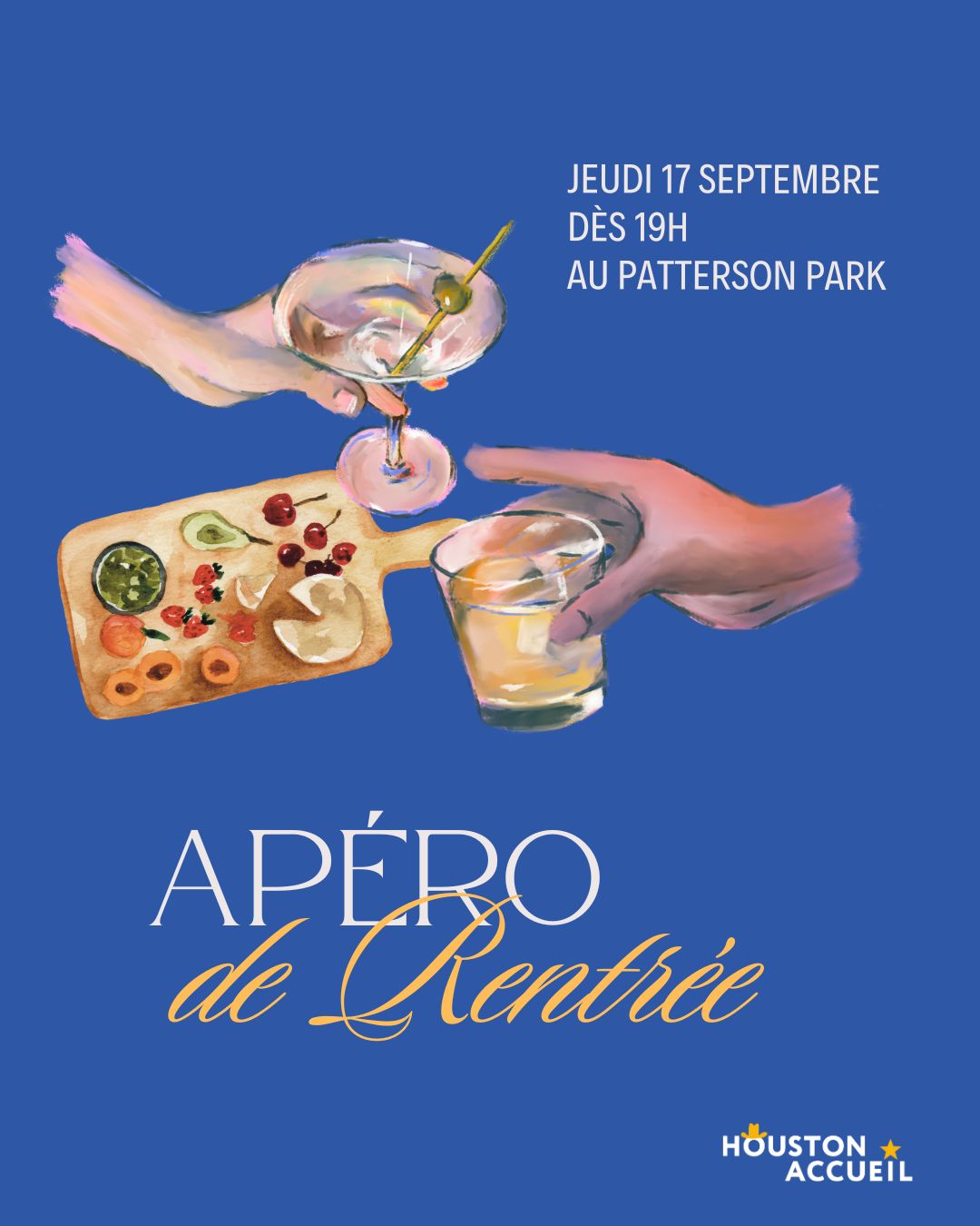 Apéro de rentrée de Houston Accueil
