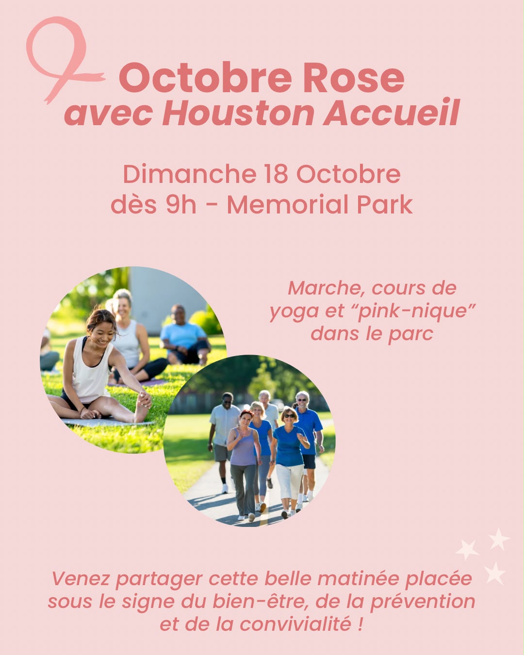 🌸Octobre Rose à Memorial Park
